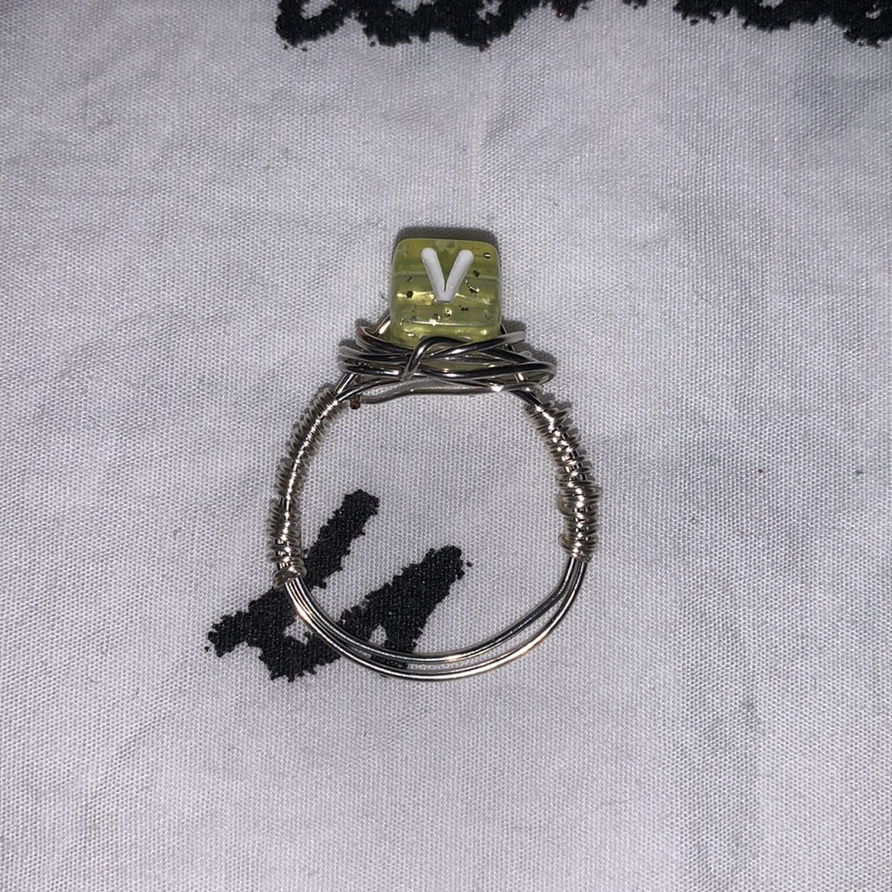 Letter ring collection - Picture 3 of 7